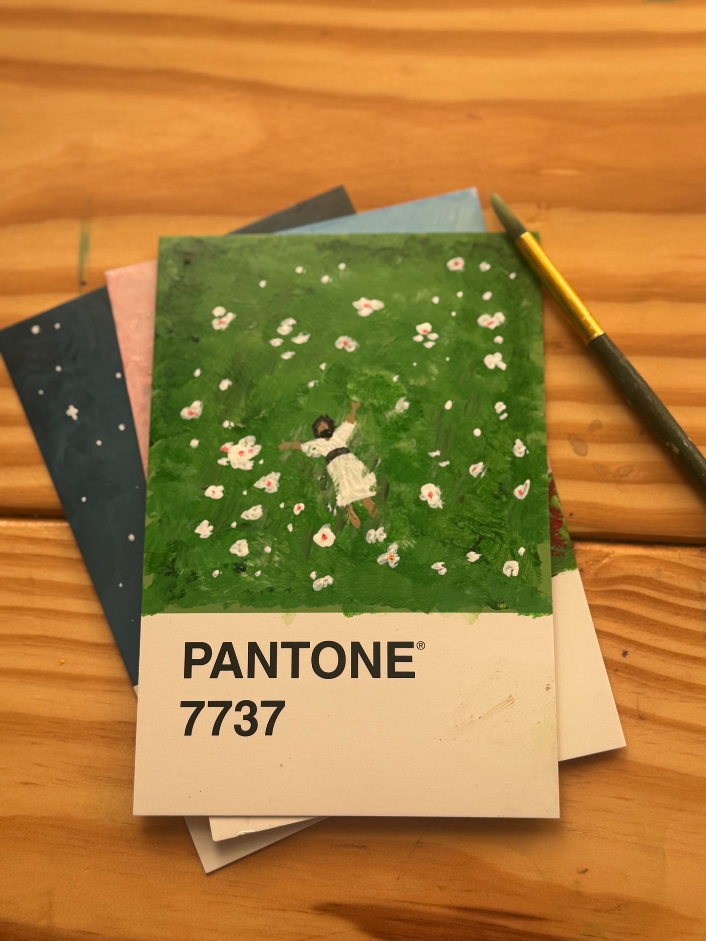 Pantone Prophetic Postcard
