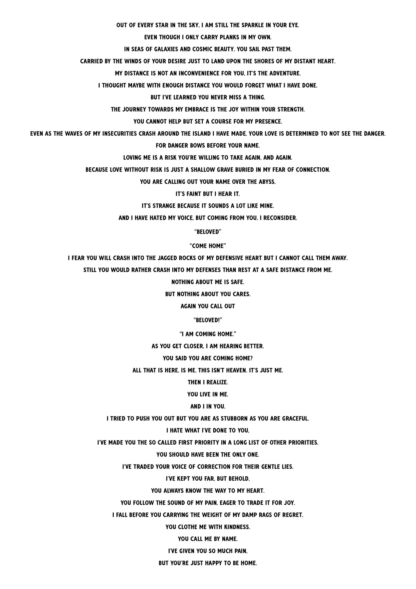 KIND Digital Print and Poem