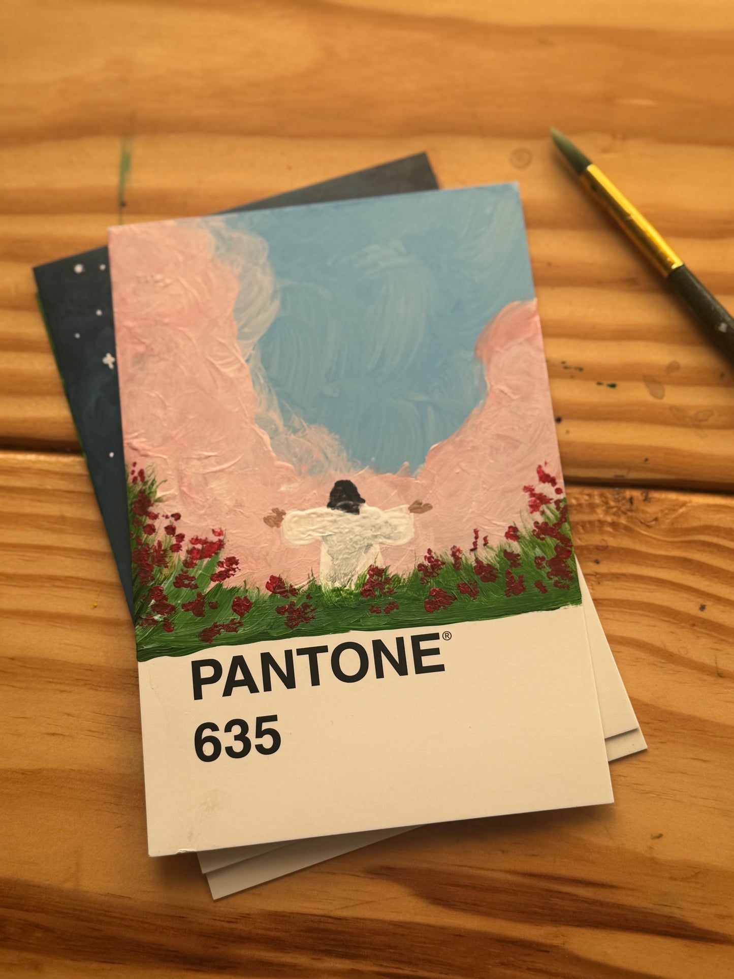 Pantone Prophetic Postcard