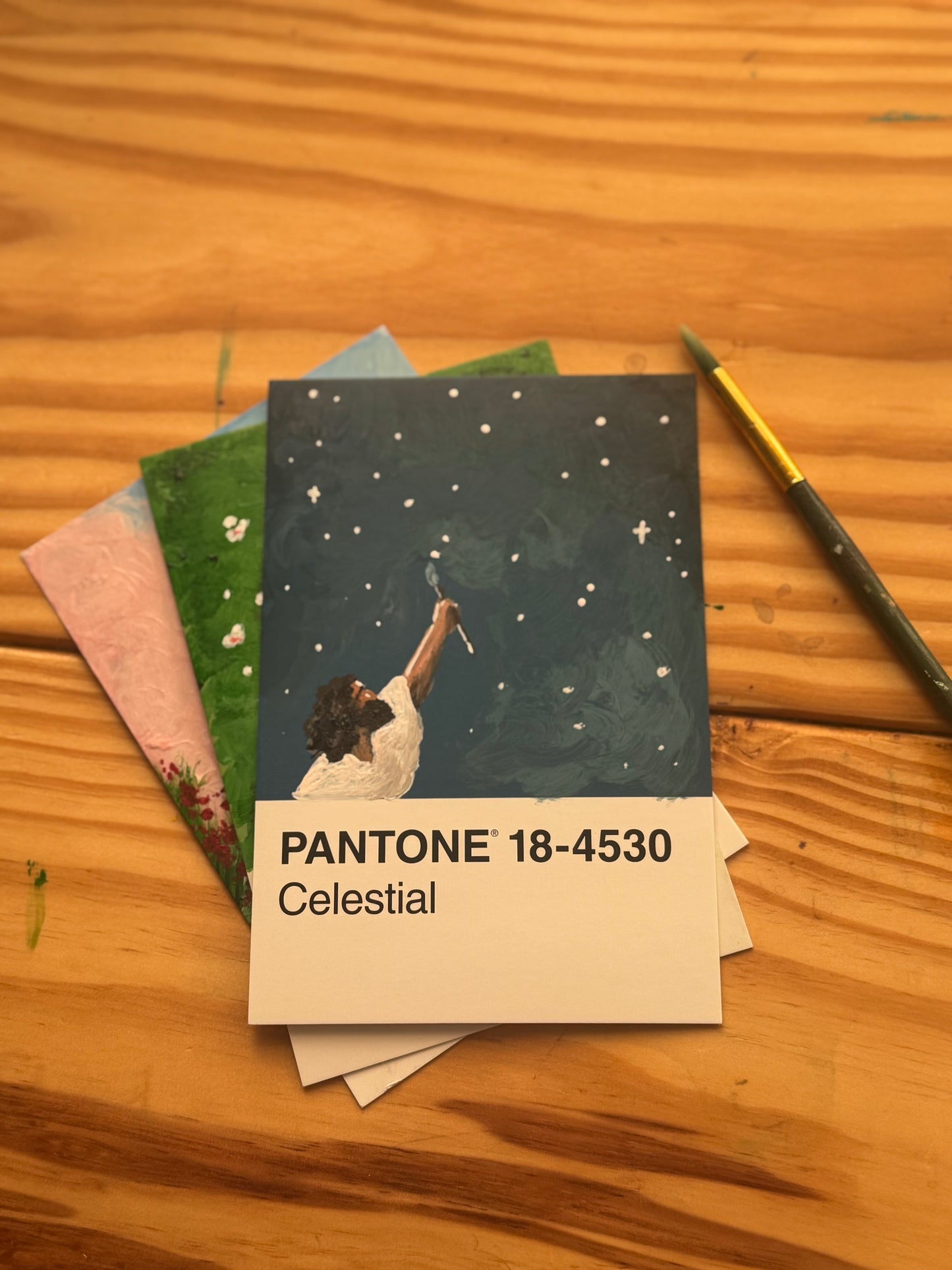 Pantone Prophetic Postcard