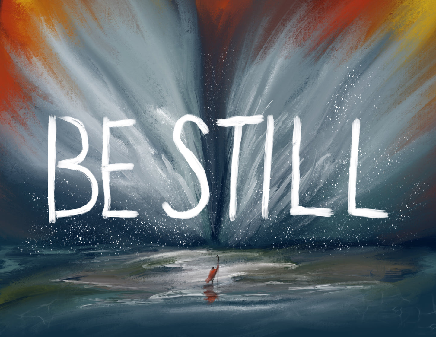 “Be Still” Digital Print