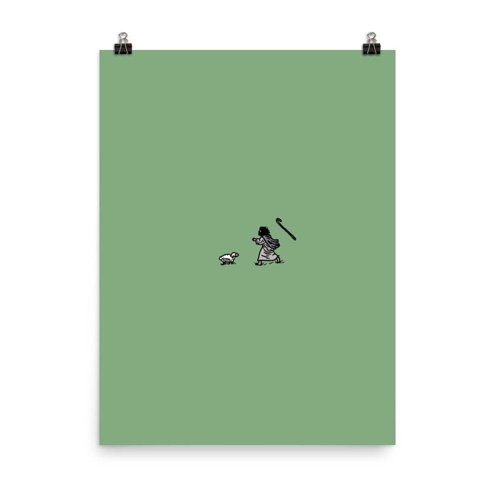 He Ran Print – Anthony Gurrola